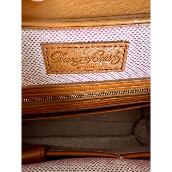 Dooney & Bourke Tan Janine Satchel Tote / Crossbody - Picture 11 of 14